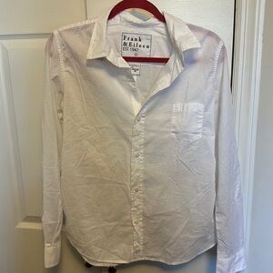 Frank & Eileen Button Down Size Large